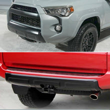 Load image into Gallery viewer, Front Bumper Compatible with 2014-2024 4Runner Lower Valance Panel Bumper Molding Replacement ABS(Matte Black, Front + Rear)