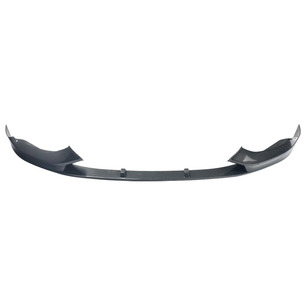 For 2015-2019 1 Series F20 F21 M Sport MP Styel Front Bumper Chin Lip Splitter Spoiler Kit (Carbon Fiber)