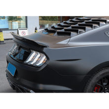 Load image into Gallery viewer, Rear Trunk Spoiler Compatibility with 2015-2021 Mustang GT Rear Trunk Spoiler Wing Lid Flap Spoiler Gloss Black