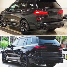 Load image into Gallery viewer, Rear Diffuser Compatibility with 2019-2023 X7 G07 M Sport Rear Bumper Chin Diffuser Lip Kit Spoiler Splitter Bodykits