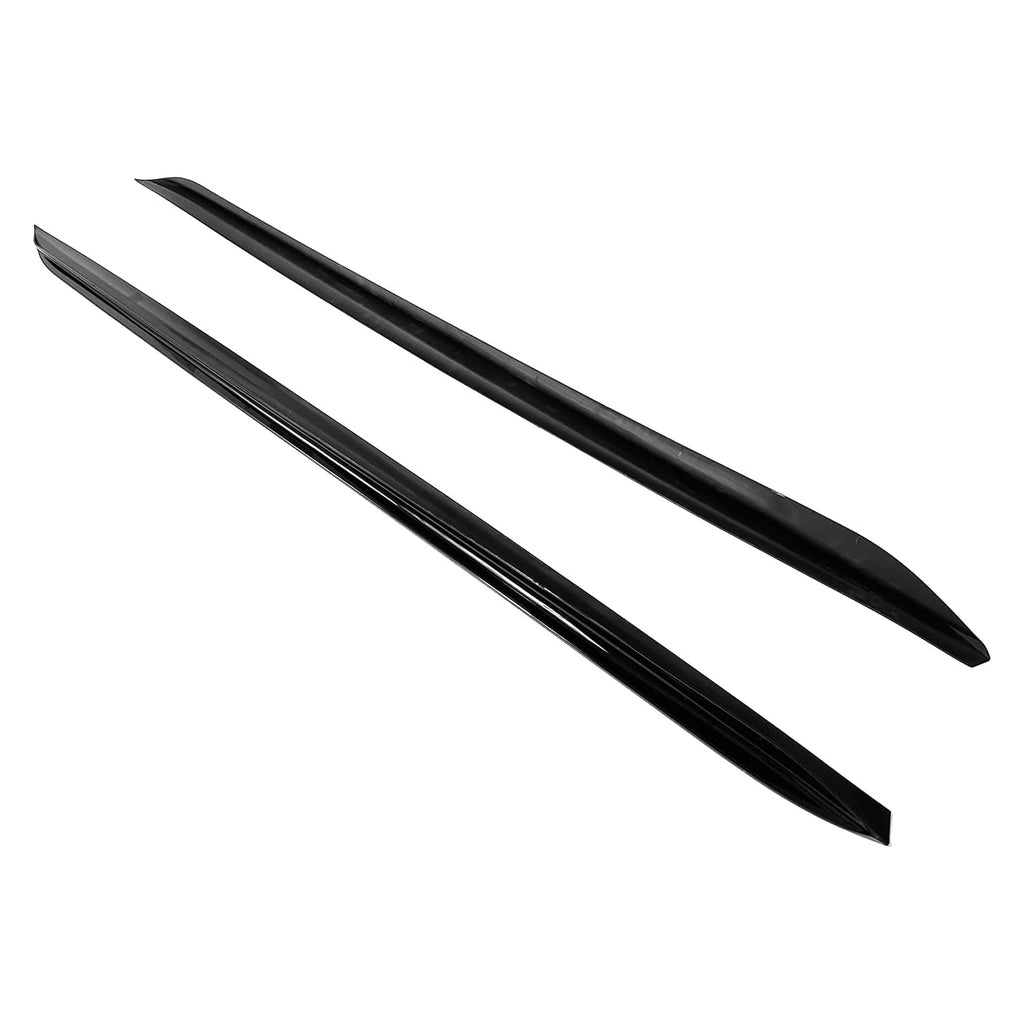 Side Skirts Compatibility with 2019-2022 3 Series G20 G28 M Sport Rocker Panel Line Door Extension Lips Pair Diffuser Bumper Lip Splitter (Gloss Black)