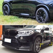 Load image into Gallery viewer, Side Skirts Compatibility with 2015-2019 5 Series F15 X5 F85 X5M F16 X6 F86 X6M Rocker Panel Line Door Extension Lips Pair Diffuser Bumper Lip Splitter (Gloss Black)
