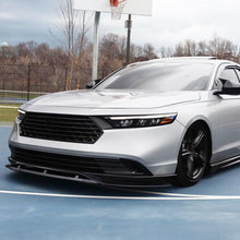 Load image into Gallery viewer, Front Bumper Lip Compatibility with 2023-2024 Accord 11th Front Diffuser Chin Lip Splitter Spoiler BodyKit (Gloss Black)