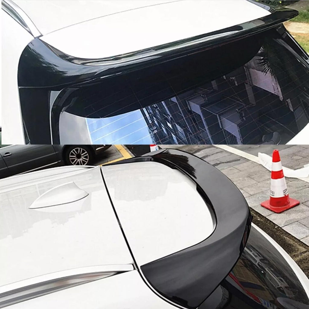 Roof Spoiler Compatibility with 2016-2021 X1 F48 F49 Rear Trunk Spliter Wing Lid (Gloss Black)