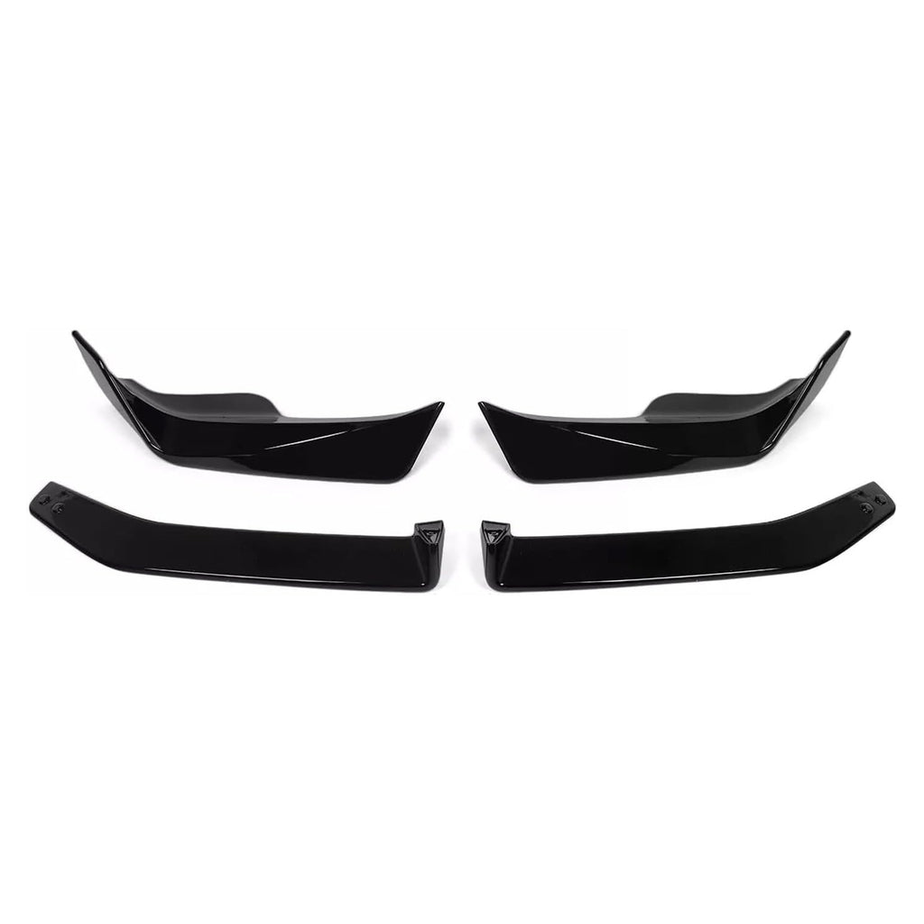 For 2022-2024 X1 U11 M Sport MP Style Front Bumper Chin Diffuser Lip Air Dam Splitter Spoiler (Gloss Black)