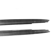 Load image into Gallery viewer, Side Skirts Compatibility with 2017-2022 5 Series G30 G31 F90 M5 Rocker Panel Line Door Extension Lips Pair Diffuser Bumper Lip Splitter (Carbon Fiber Style)