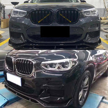 Load image into Gallery viewer, For 2018-2020 X3 X4 G01 G02 M Sport Front Chin Diffuser Lip Air Dam ABS Splitter Spoiler (Gloss Black)