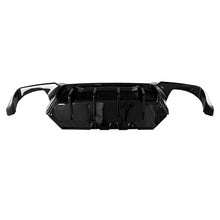 Load image into Gallery viewer, Rear Diffuser Compatibility with 2011-2016 5 Series F10 M5 M Sport Rear Bumper Chin Lip Quad Exhaust Spoiler Splitter (Gloss Black)
