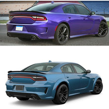 Load image into Gallery viewer, Rear Spoiler Compatibility with 2011-2022 Charger SRT GT SXT RT SE Daytona Pursuit Hellcat Style Trunk Spoiler Rear Wing Spoiler Lip Glossy Black