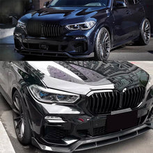 Load image into Gallery viewer, For 2019-2023 X5 G05 M Sport Front Bumper Lower Valance Chin Lip Splitter Spoiler Kit (Carbon Fiber)