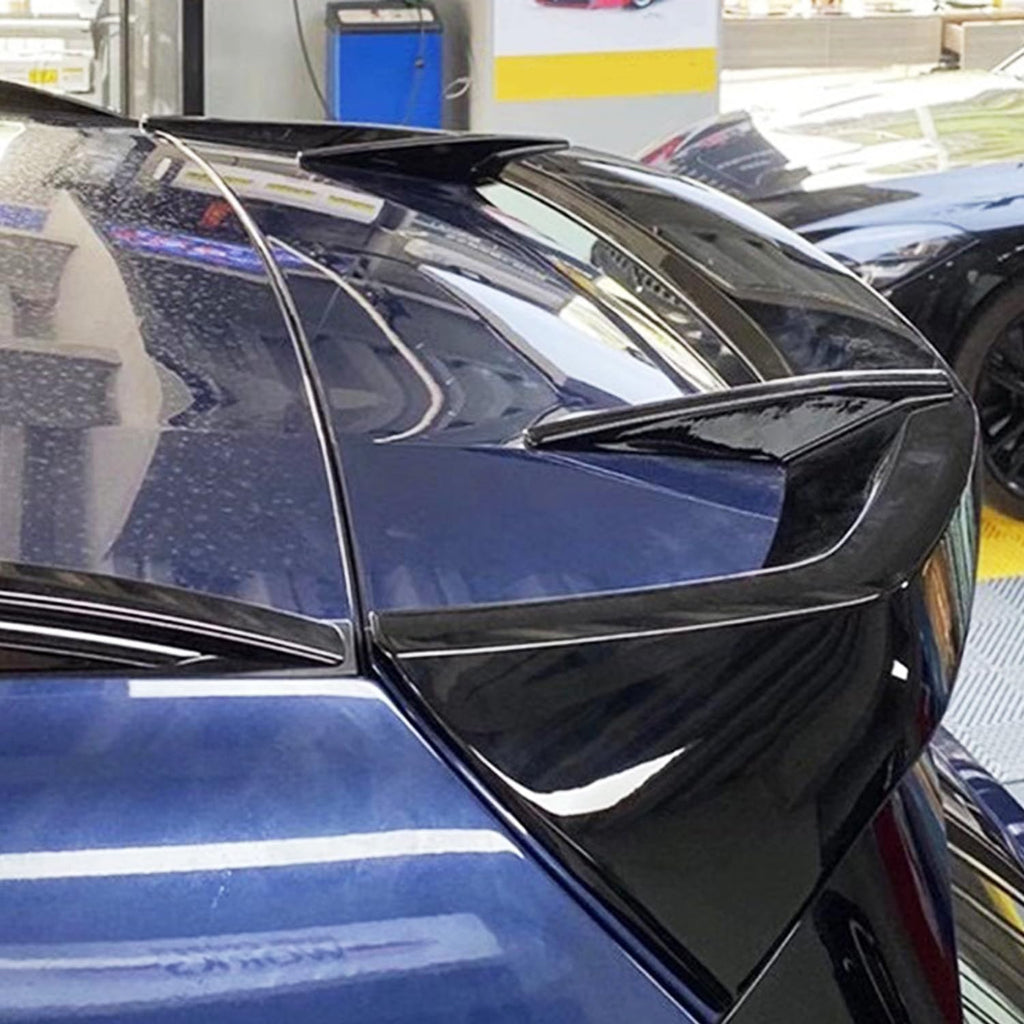 Roof Spoiler Compatibility with 2018-2023 X3 G01 MP Style Rear Trunk Spliter Wing Lip (Gloss Black)