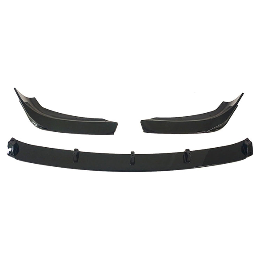 For 2016-2021 X1 F48 F49 Base Model Front Bumper Chin Diffuser Lip Air Dam Splitter Spoiler (Gloss Black)