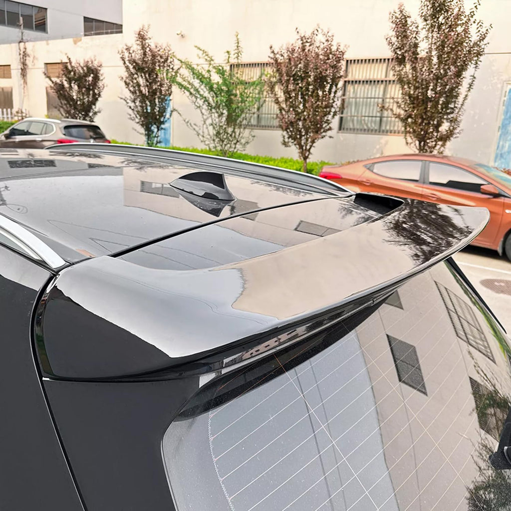 Rear Roof Spoiler Compatibility with 2019-2023 X5 G05 M Sport Rear Trunk Spliter Wing Lid Gloss Black