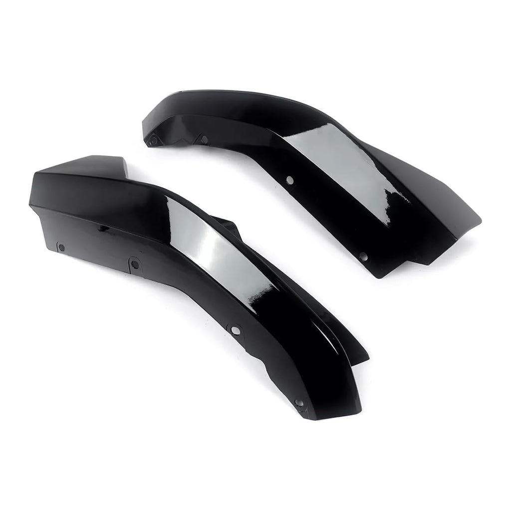 Rear Bumper Side Corner Splitter Compatibility with 2021-2024 G80 G81 M3 MP Style Rear Side Winglets Decorative Trim 2PCS (Gloss Black)