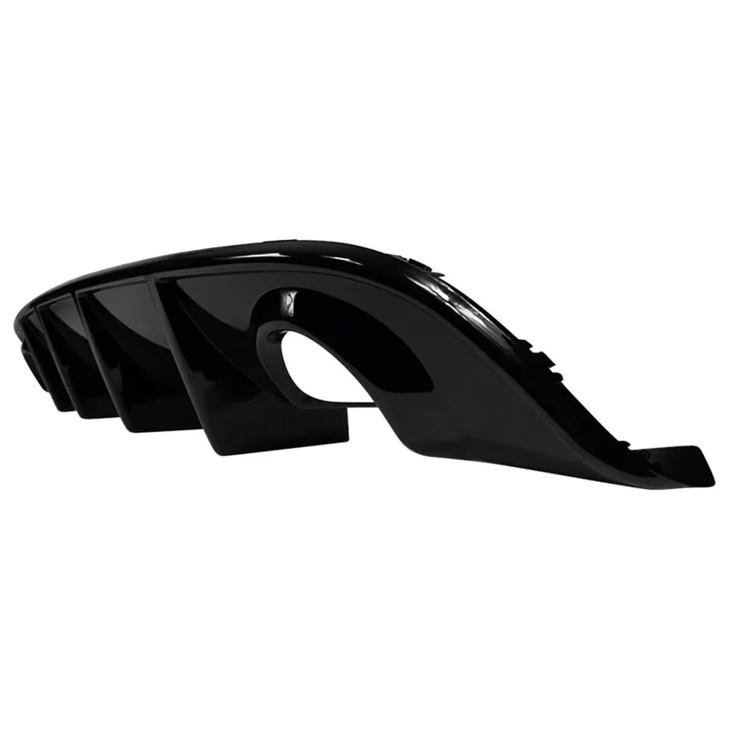 Rear Diffuser Compatibility with 2015-2024 Charger SRT Non-Widebody Models Rear Bumper Chin Diffuser Kit Spoiler Splitter (Gloss Black)