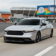 Load image into Gallery viewer, Front Bumper Lip Compatibility with 2023-2024 Accord 11th Front Diffuser Chin Lip Splitter Spoiler BodyKit (Gloss Black)