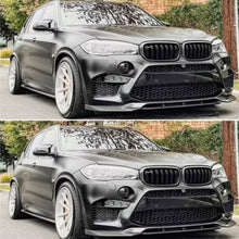 Load image into Gallery viewer, Side Skirts Compatibility with 2015-2019 5 Series F15 X5 F85 X5M F16 X6 F86 X6M Rocker Panel Line Door Extension Lips Pair Diffuser Bumper Lip Splitter (Gloss Black)