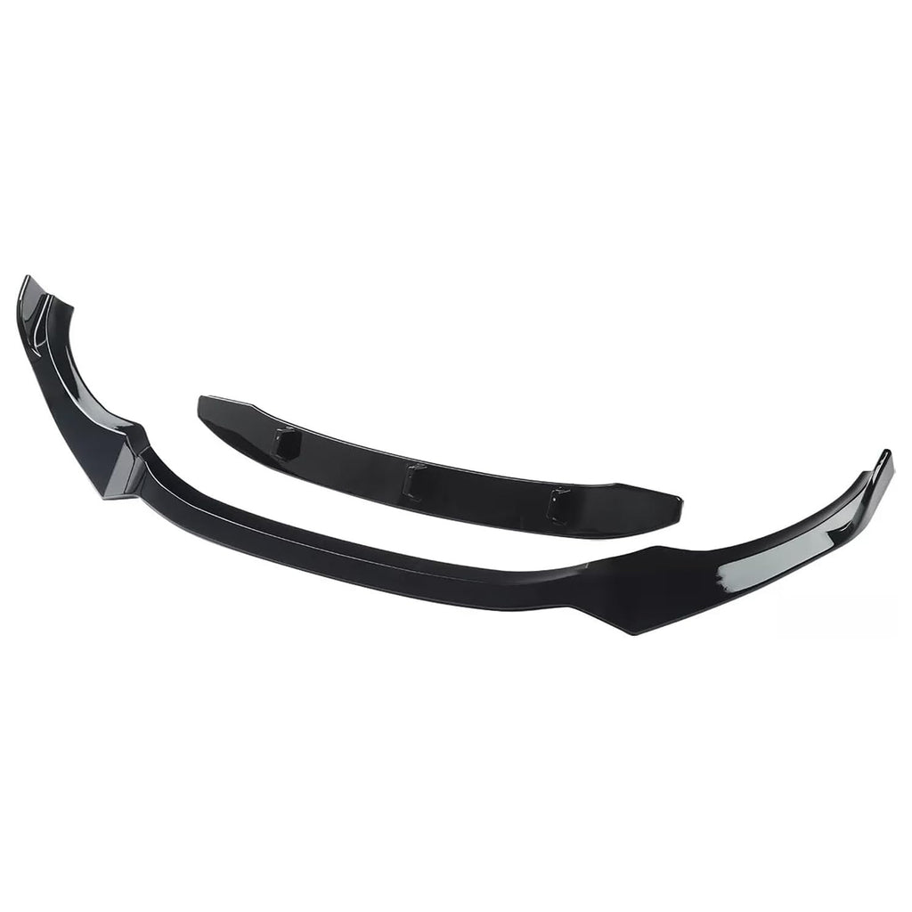 For 2018-2020 X3 X4 G01 G02 M Sport Front Chin Diffuser Lip Air Dam ABS Splitter Spoiler (Gloss Black)