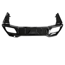 Load image into Gallery viewer, Rear Diffuser Compatibility with 2019-2023 8 Series G16 M Sport 4 Door Rear Bumper Chin Diffuser Kit Spoiler Splitter with Light (Gloss Black)