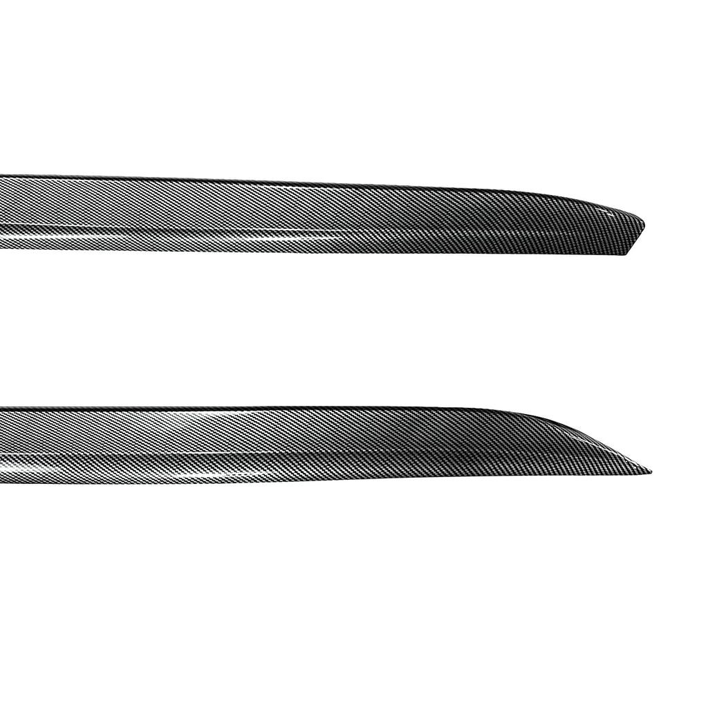 Side Skirts Compatibility with 2019-2022 3 Series G20 G28 M Sport Rocker Panel Line Door Extension Lips Pair Diffuser Bumper Lip Splitter (Carbon Fiber Style)