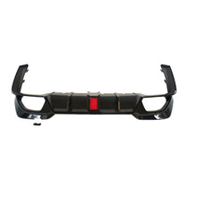 Load image into Gallery viewer, Rear Diffuser Lip Compatibility with 2019-2022 3 Series G20 330i M340i Sport Rear Bumper Diffuser Lip Spoiler with LED Light Gloss Black