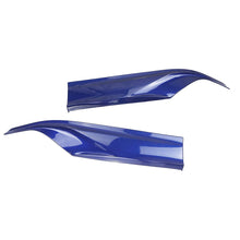 Load image into Gallery viewer, Rear Lip Compatibility with 2018-2022 Accord 10th Rear Bumper Diffuser Lip with W/LED Brake Light + Blue Corner Apron Spats Gloss Black Rear Bumper Lip