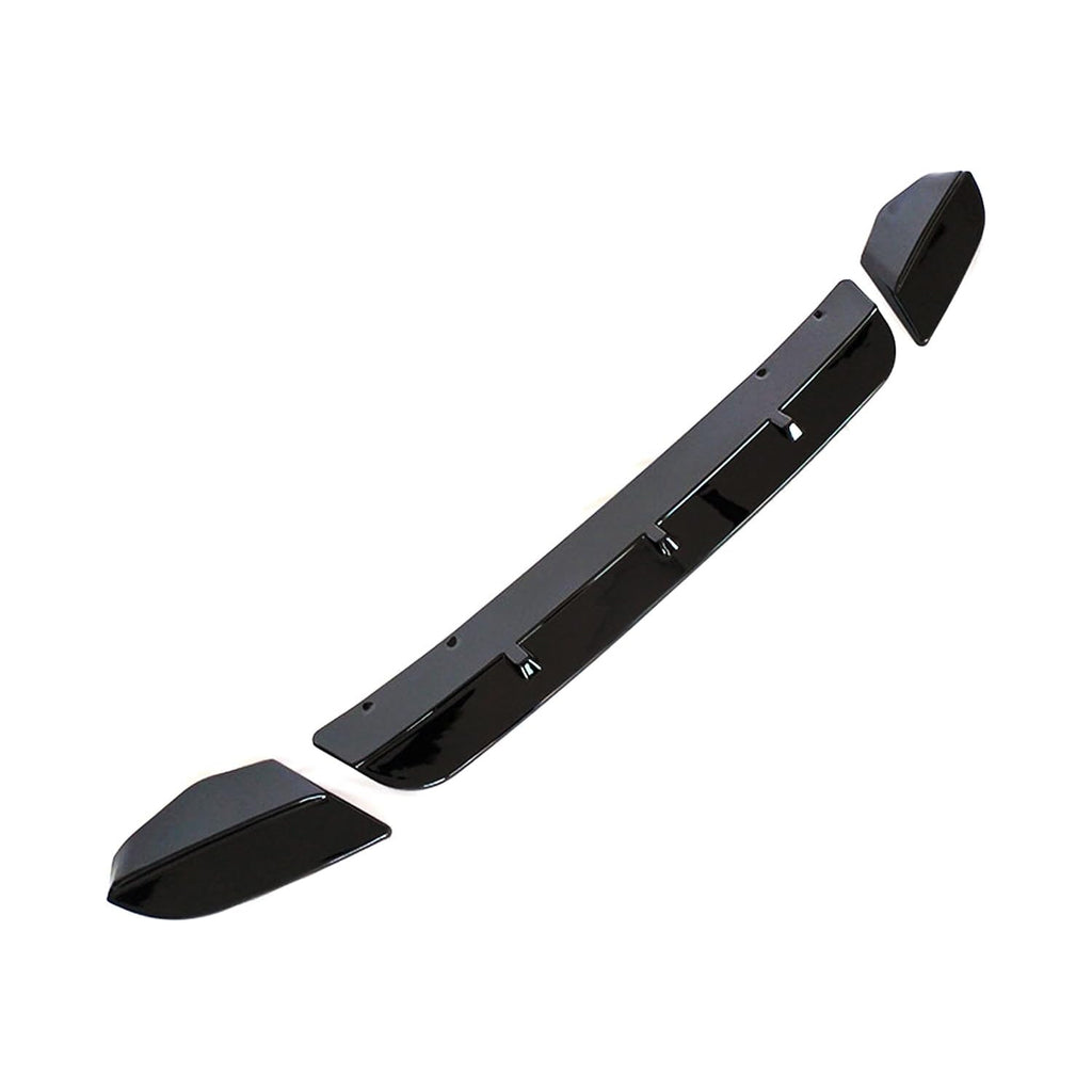 Front Bumper Lip Compatibility with 2019-2021 X3M F97 X4M F98 M Competition Sport Front Diffuser Chin Lip Air Dam Splitter Spoiler (Gloss Black)