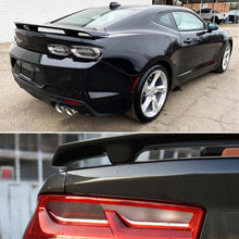 Load image into Gallery viewer, Spoiler Compatibility with 2016-2023 Camaro LS LT1 LT SS RS ZL1 Style Rear High Wing Trunk Lid Gloss Black
