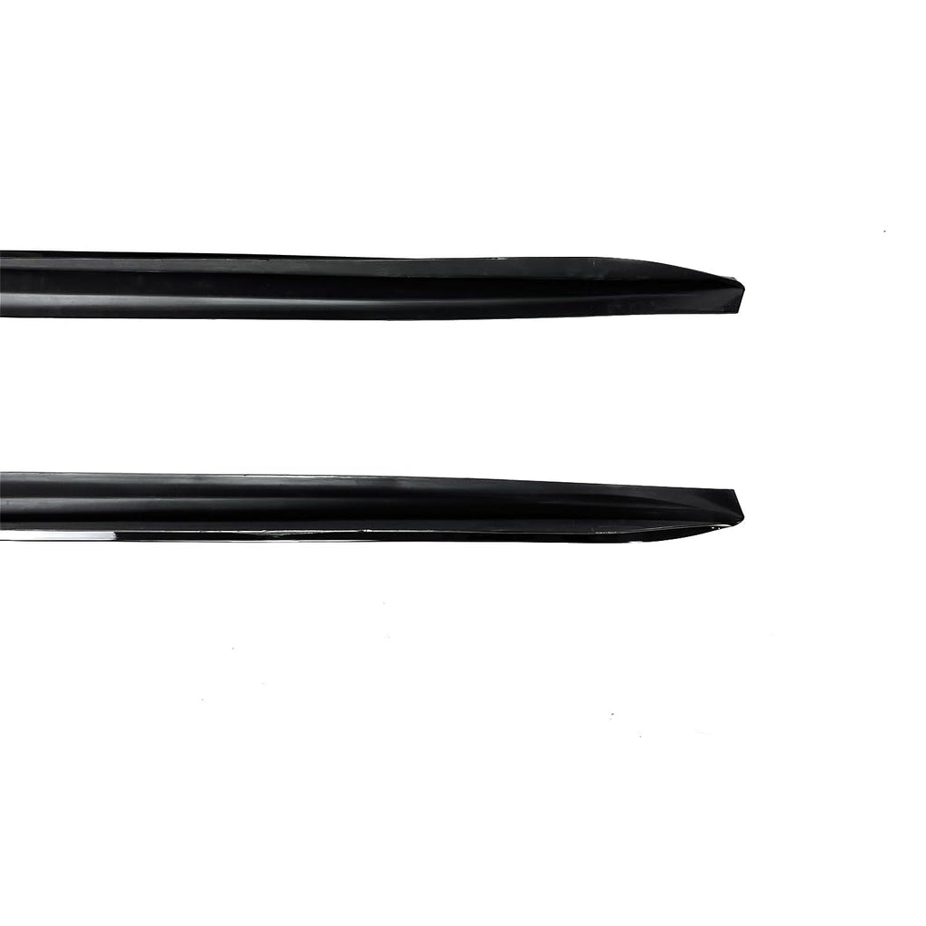 Side Skirts Compatibility with 2019-2022 3 Series G20 G28 M Sport Rocker Panel Line Door Extension Lips Pair Diffuser Bumper Lip Splitter (Gloss Black)