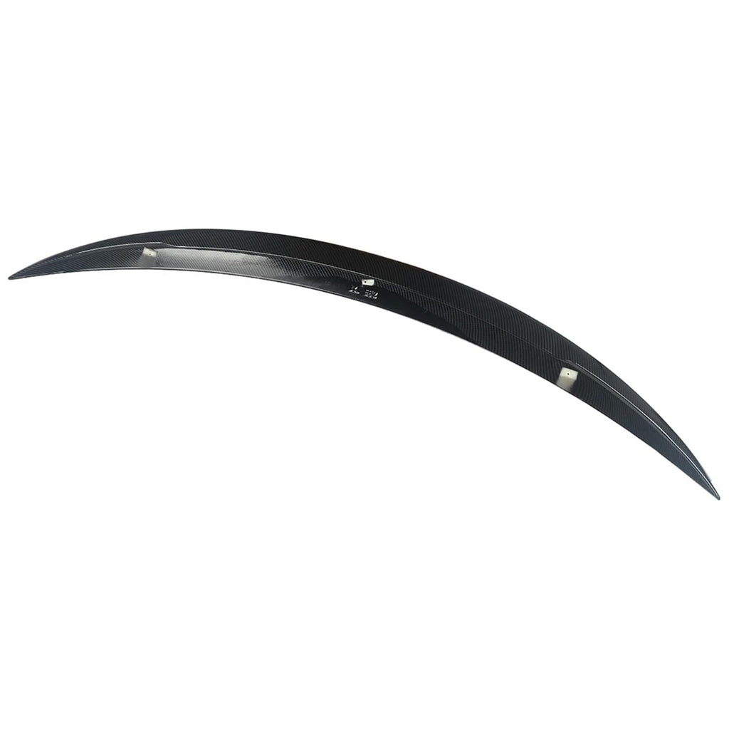 Spoiler Compatibility with 2007-2013 1 Series E82 128i 135i Coupe MP Style Rear Trunk Spoiler Wing Lid Splitter Bodykit ABS (Carbon Fiber Style)