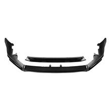 Load image into Gallery viewer, Front Lip Compatibility with 2022-2024 Civic Yofer Style Front Bumper Chin Lip Splitter Spoiler Kit Black