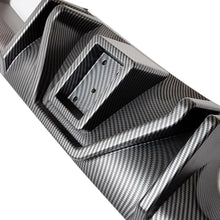 Load image into Gallery viewer, Rear Diffuser Lip Compatibility with 2021-2023 G80 M3 G82 G83 M4 Rear Bumper Diffuser W/Light + Corner Extension Spiltter Carbon Fiber Style