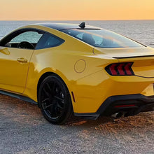 Load image into Gallery viewer, Rear Bumper Side Corner Splitter Spats Compatibility with 2024 2025 Mustang Rear Side Winglets Decorative Trim 2PCS Matte Black