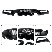Load image into Gallery viewer, Front Bumper Compatibility with 2015-2017 F-150 Front Bumper Lip Spoiler Splitter Replace With Fog Lights Steel Black