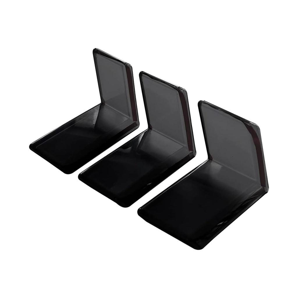 Tail Light Cover Compatible with 2024 2025 Mustang GT S650 Dark Horse Ecoboost Rear Brake Lamp Decorative Sticker Taillight Lens Cover Smoke Black