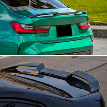 Load image into Gallery viewer, Rear Spoiler Compatibility with 2020-2023 4 Series G22 Coupe & G82 M4 M440i 430i V Style Rear Highkick Trunk Wing Lid Spliter (Gloss Black)