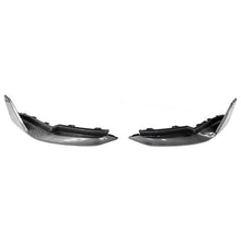 Load image into Gallery viewer, Rear Bumper Side Corner Splitter Compatibility with 2021-2024 G80 G81 M3 MP Style Rear Side Winglets Decorative Trim 2PCS (Carbon Fiber Style)