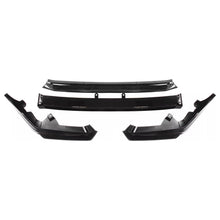 Load image into Gallery viewer, Front Lip Compatibility with 2022-2024 Civic Yofer Style Front Bumper Chin Lip Splitter Spoiler Kit Black
