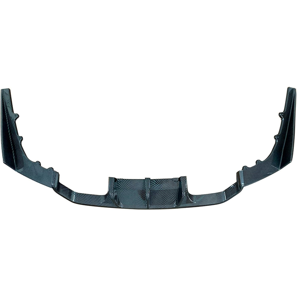 Compatibility with 2014-2020 BMW F80 M3 Sedan F82 F83 M4 with M Sport Rear Bumper Diffuser Lip V Style Spoiler Body Kits Carbon Fiber Style