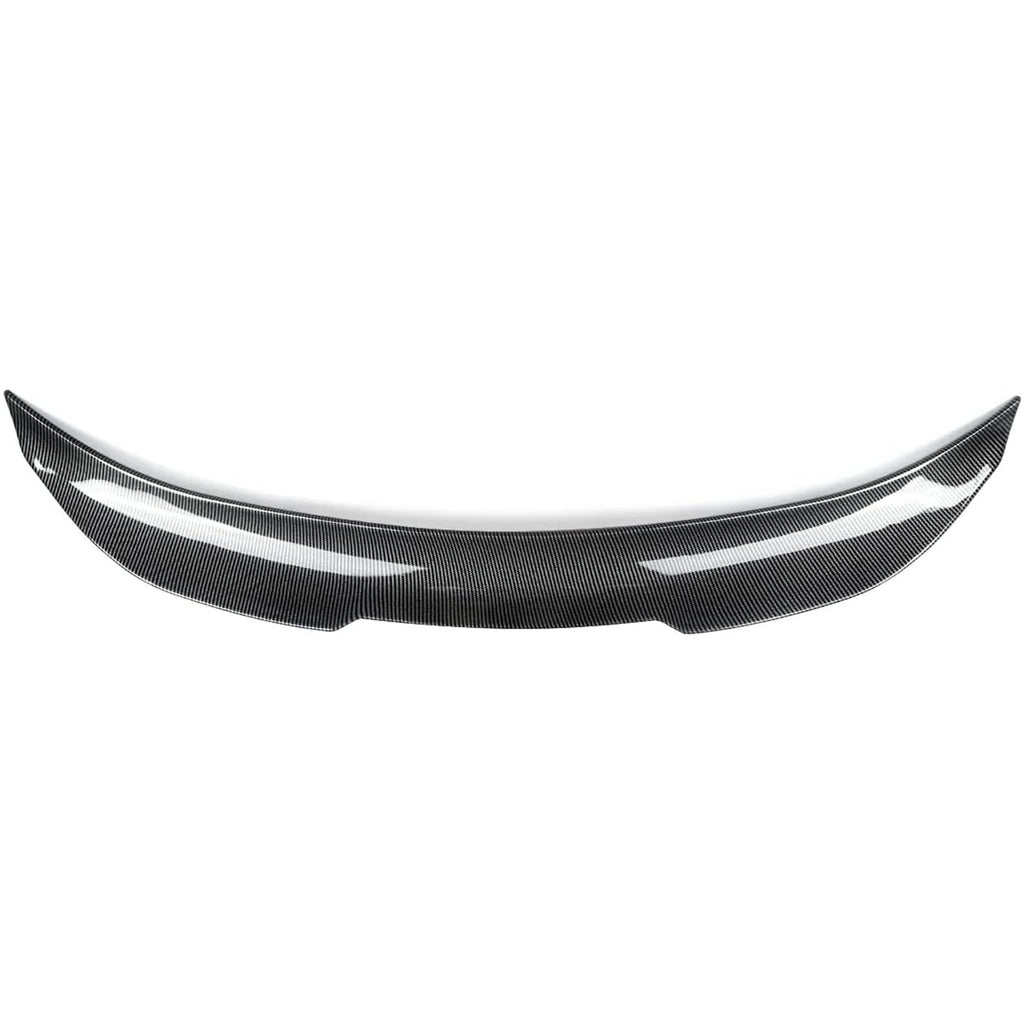 Rear Spoiler Compatibility with 2007-2013 1 Series E82 125i 128i 135i Coupe PSM Style Rear Trunk Spoiler Wing Lid Splitter Bodykit ABS (Carbon Fiber)