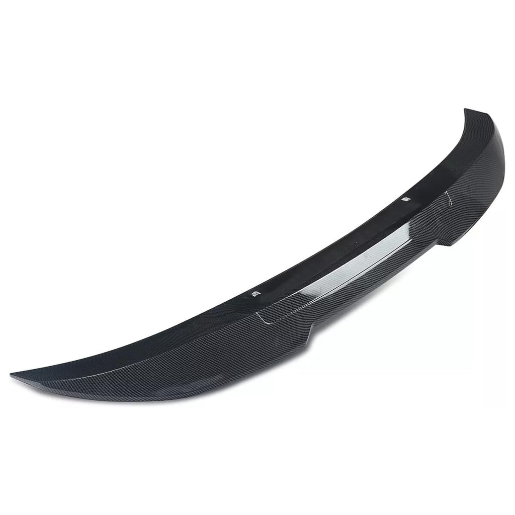Spoiler Compatibility with 2011-2016 5 Series F10 M5 PSM Style Rear Trunk Spoiler Wing Lid Splitter ABS Bodykit (Carbon Fiber Style)