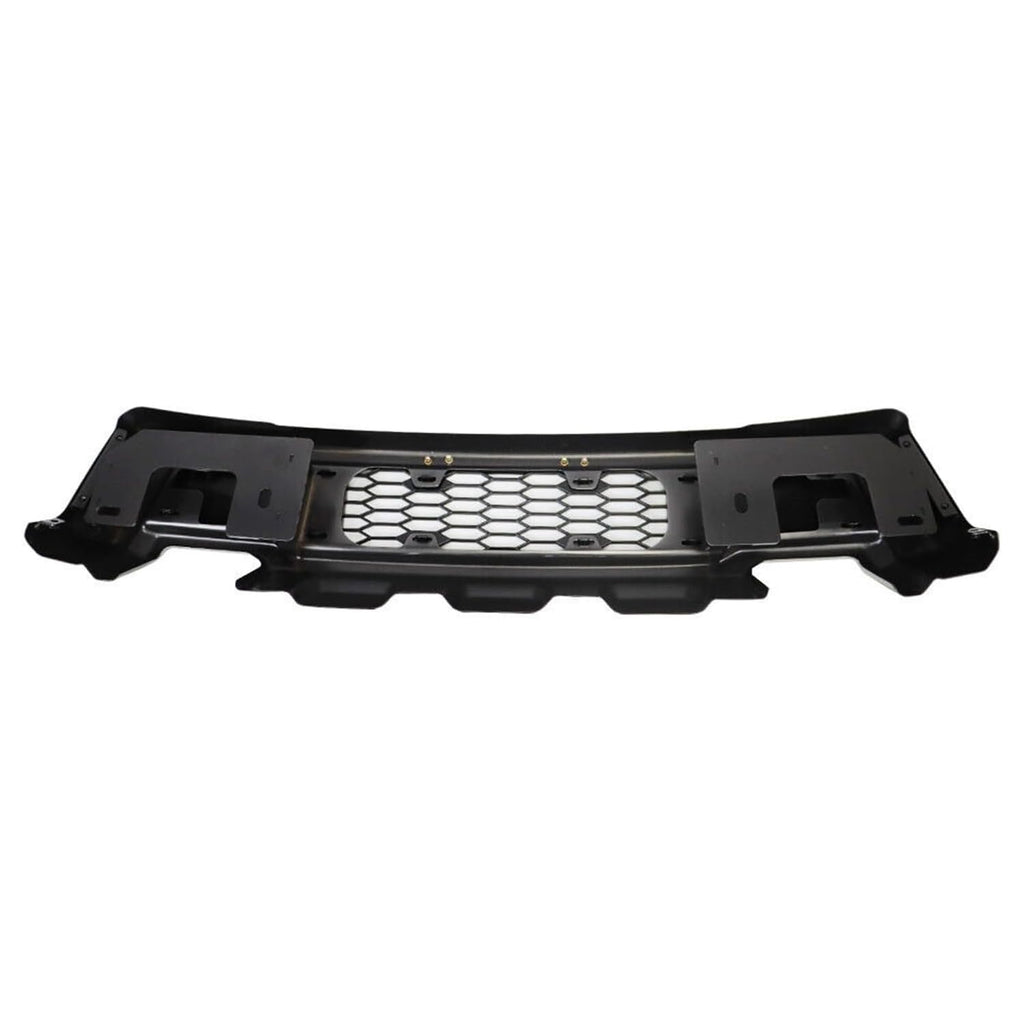 Front Bumper Compatibility with 2015-2017 F-150 Front Bumper Lip Spoiler Splitter Replace With Fog Lights Steel Black