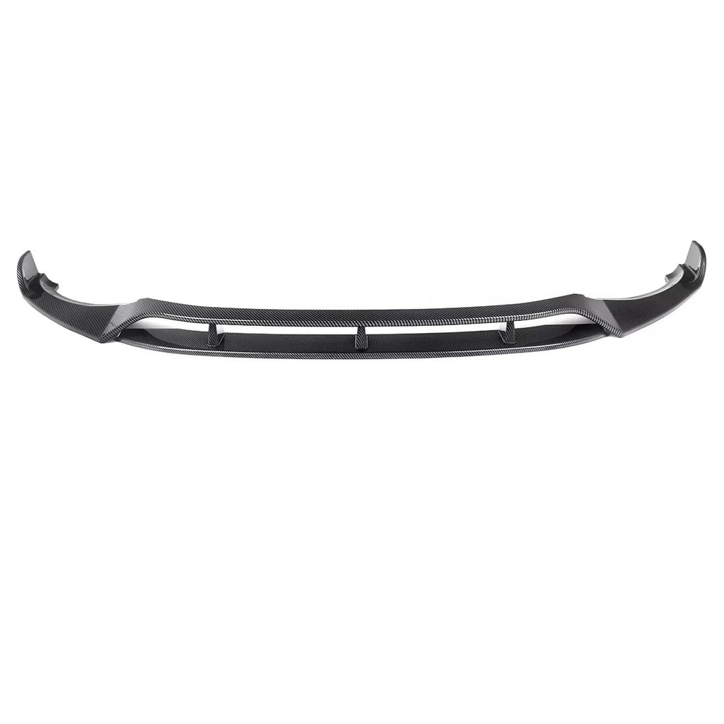 For 2018-2020 X3 X4 G01 G02 M Sport Front Chin Diffuser Lip Air Dam ABS Splitter Spoiler (Carbon Fiber Style)