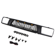 Load image into Gallery viewer, For 1992 1993 1994 1995 4Runner TRD Front Grille Bumper Grills Grill Cover W/3 LED Lights Black