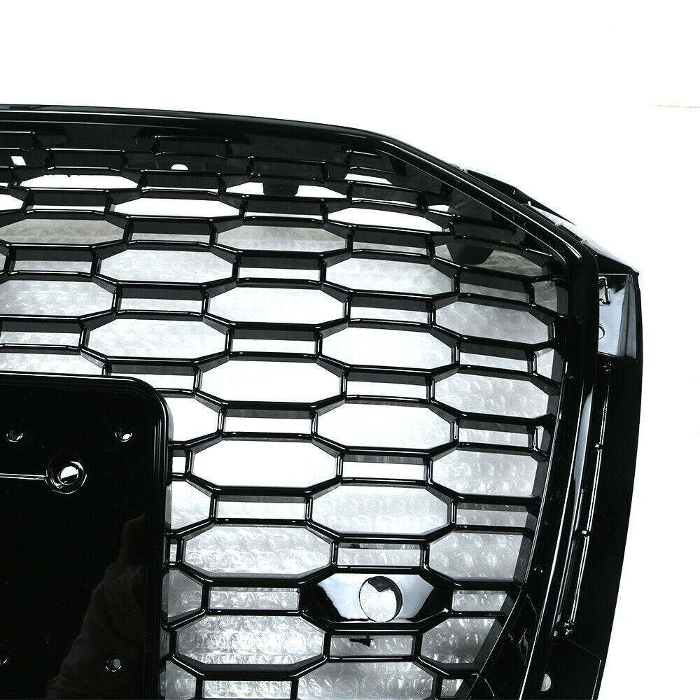 Front Grille For 2017 2018 2019 Audi A5 S5 B9 Bumper Grill RS5 STYLE Gloss Black