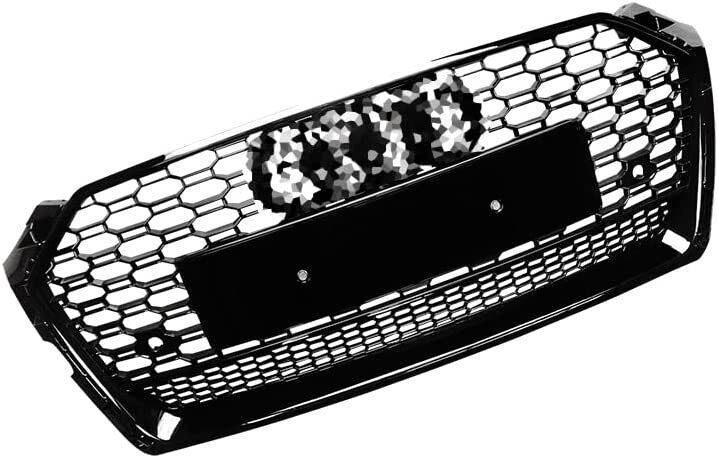 Front Grille For 2017 2018 2019 Audi A5 S5 B9 Bumper Grill RS5 STYLE Gloss Black