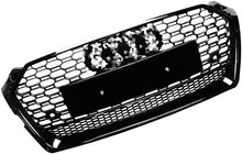 Load image into Gallery viewer, Front Grille For 2017 2018 2019 Audi A5 S5 B9 Bumper Grill RS5 STYLE Gloss Black