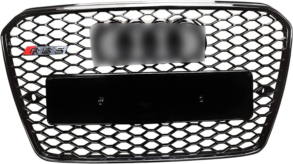 Front Grille For 2013 2014 2015 2016 Audi A5 S5 B8.5 RS5 Style Honeycomb Mesh Grille Grill
