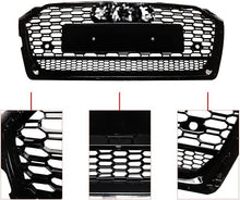 Load image into Gallery viewer, Front Grille For 2017 2018 2019 Audi A5 S5 B9 Bumper Grill RS5 STYLE Gloss Black