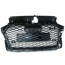 Load image into Gallery viewer, Fits For Audi A3 S3 2017 2018 2019 RS3 Style Grille Front Hood Henycomb Bumper Grill